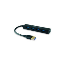 Hub 4 puertos Usb 3.0 Conceptronic C4PUSB3 /  Negro