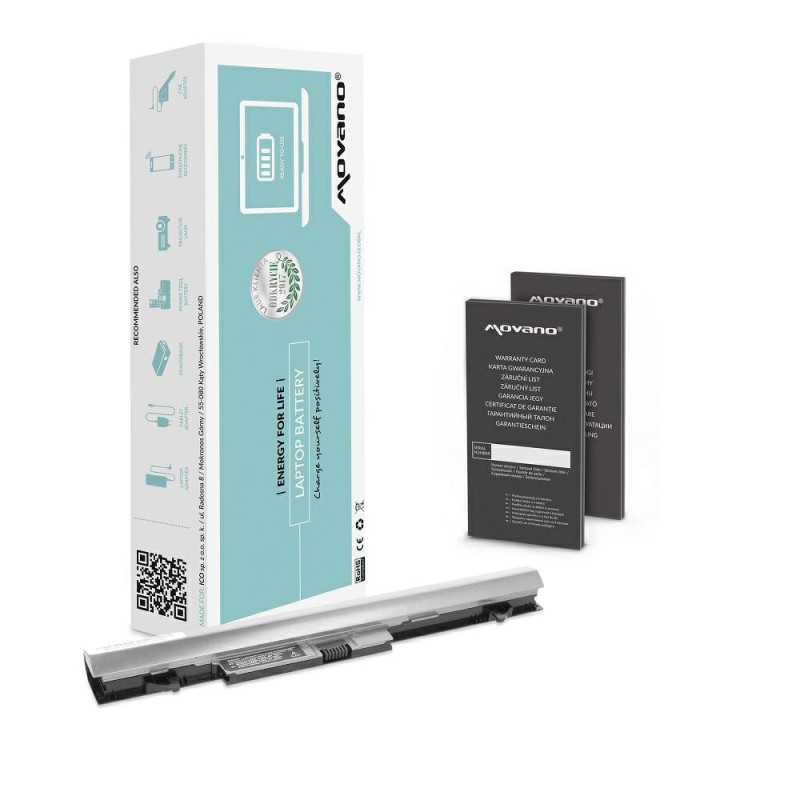 Batería compatible para portátil HP RA08 14.8V 2200mAh Movano