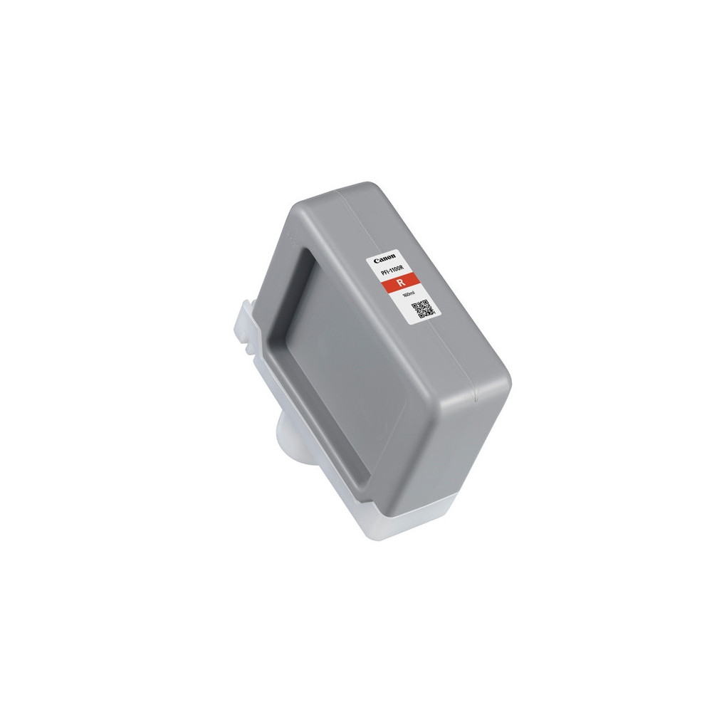 Tinta original canon pfi 1100r rojo 160ml