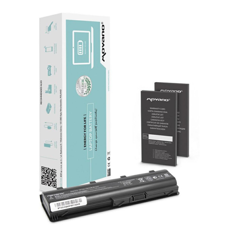 Batería compatible para portátil HP CQ42 10.8V 4400mAh Movano